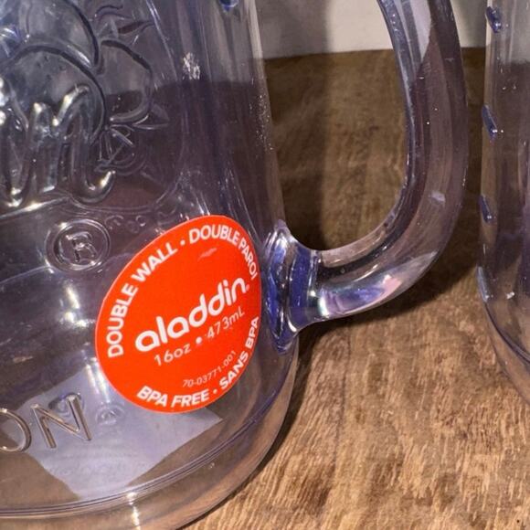 Aladdin Classic Insulated Mason Tumblers Set of 2 - 20oz New - Picture 3 of 4